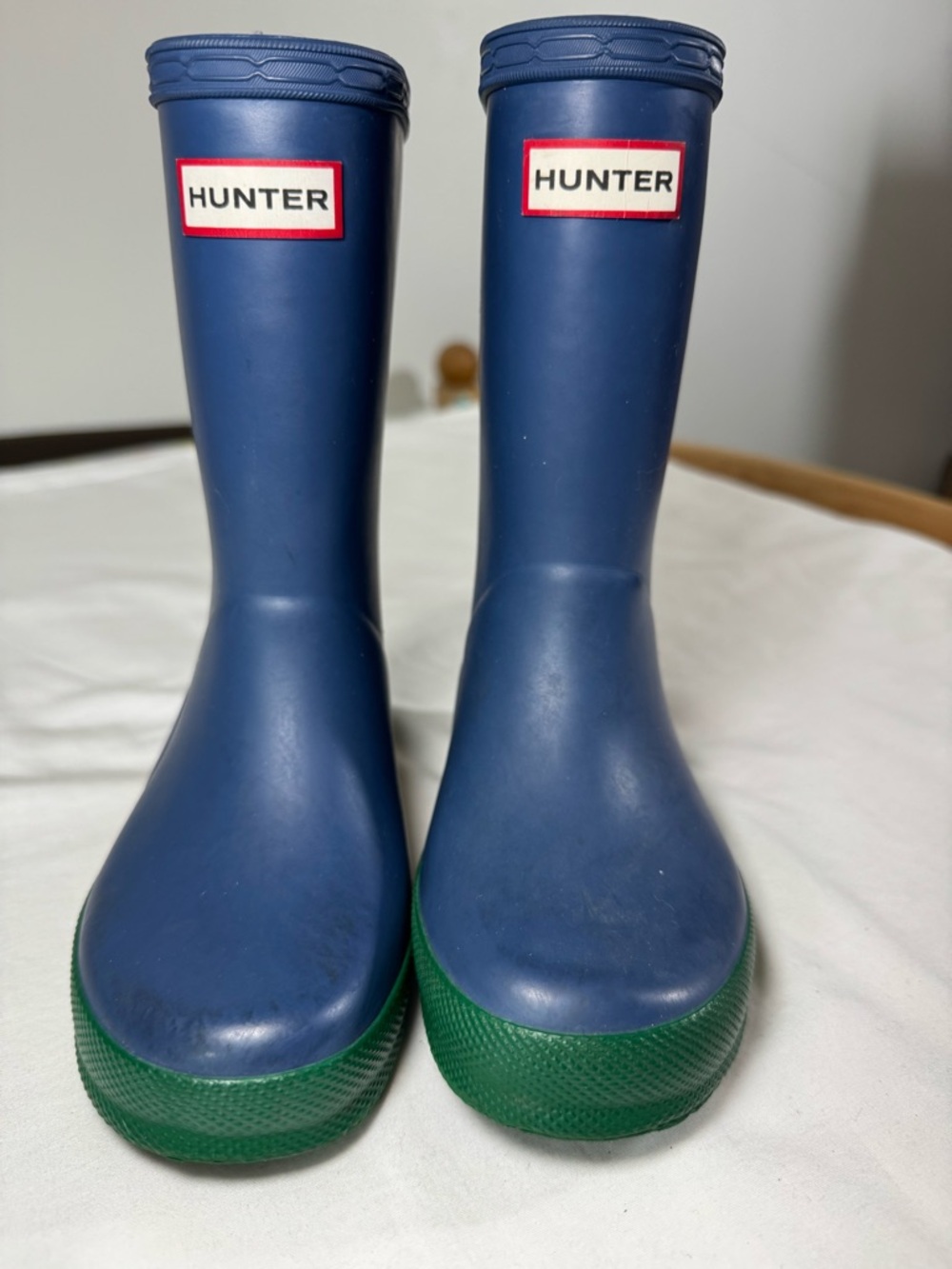 HUNTER First Classic Boots Black Toddler/Kids 10  Waterproof Rubber Rain boot